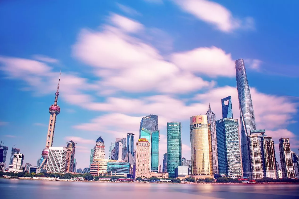 Premium office view from Servcorp Shanghai 